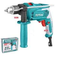 TOTAL TOOLS - TALADRO PERCUTOR 650W ELÉCTRICO PROFESIONAL TOTAL - TG1061336