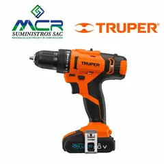 TRUPER - TALADRO ATORNILLADOR INALAMBRICO 1/2" 20V BAT. LITIO 11011