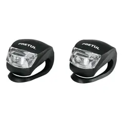 PRETUL - Juego de linterna trasera y delantera para bicicleta Pretul 27050