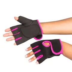 URBAN FIT - Guantes para levantar Peso - Entrenamiento Rosado-M