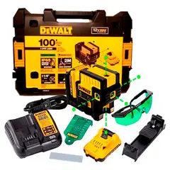 DEWALT - Nivel Laser de 5 Puntos Verdes 12v DW085LG