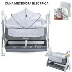 EBABY - CUNA DE BEBE ELECTRICA MECEDORA COLECHO