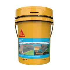 SIKA - Aditivo impermeabilizante para concreto y mortero 1 x 20 L