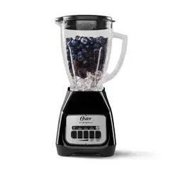 OSTER - Licuadora 15L 550W Vaso de Vidrio BLSTKAGBPB - Negro