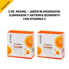 GENERICO - 2 Dr. Rashel - Jabón blanqueador iluminador con vitamina C