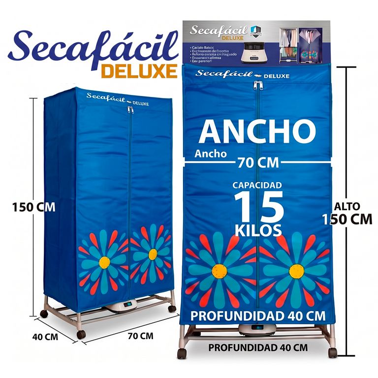 NUEVA Secadora de Ropa Secafácil DELUXE