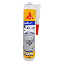SIKA - Adhesivo y Sellante Sikaflex 112 Crystal Clear x 290 ml