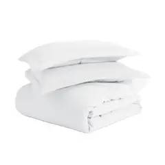 ISATEX HOME - Funda De Plumón De Algodón Pima 1,5 Plazas Blanco