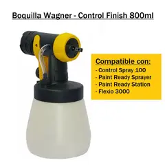 WAGNER - Boquilla para Pistola de Pintar - CONTROL FINISH 800 ML
