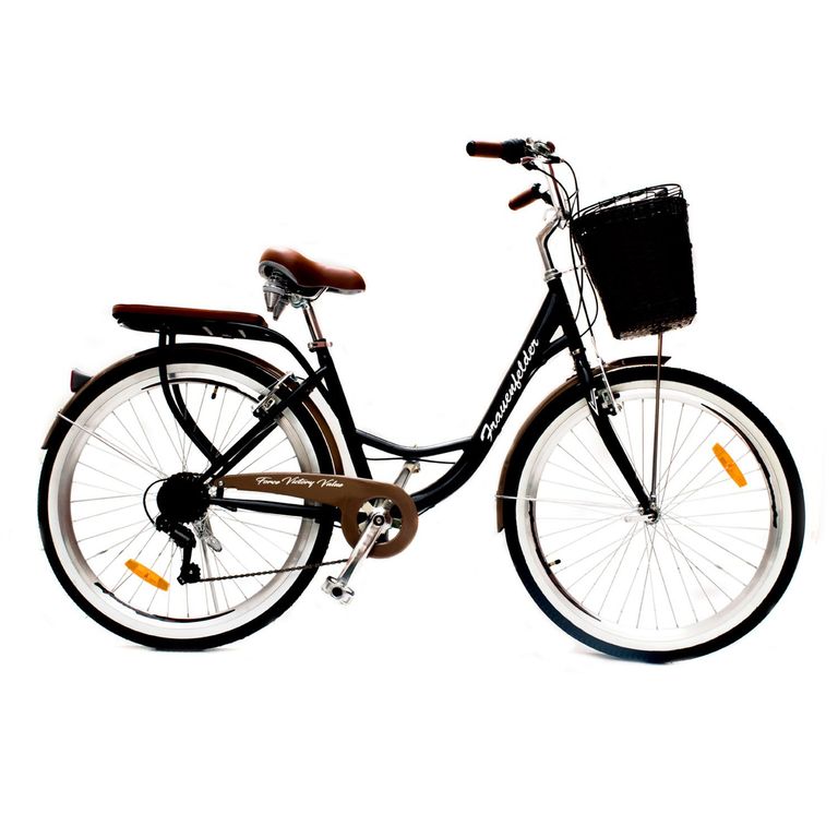 Bicicleta FRAUENFELDER Vintage Negro Aro 26