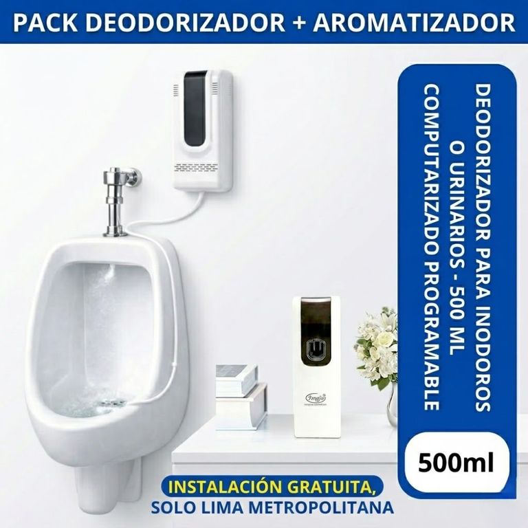 Sistema de Aromatización y Deodorizacion para Baños