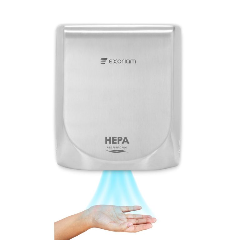 Secador de Mano de Acero Inoxidable 840w