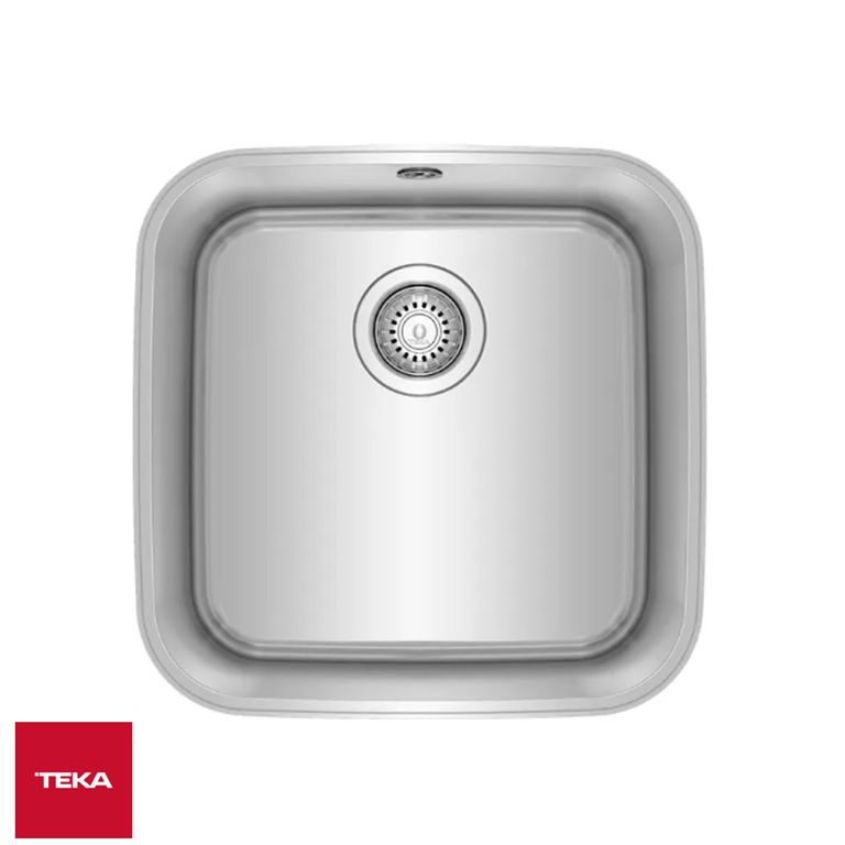 Lavadero de Cocina Bajo Tablero Acero Inox BE 40.40 TEKA