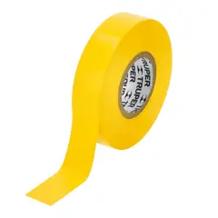 Truper - Cinta aislante COLORES truper 19mm x 9m AMARILLA