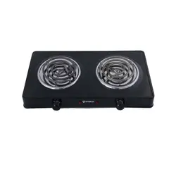 IMACO - Cocina Eléctrica 2 quemadores 2000w HP1400