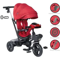EBABY - Triciclo Guiador ARIA 334 Rojo