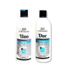 LA BRASILIANA - Shampoo y Acondicionador Post alisado -