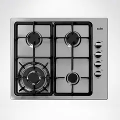 SOLE - Cocina empotrable 4 hornillas solco036