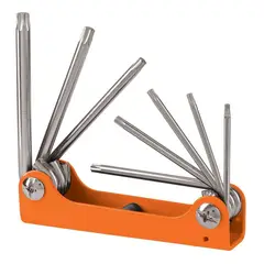 Truper - Juego de 8 Llaves Torx Truper Tipo Navaja