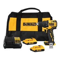 DEWALT - Taladro Atornillador 1/2" 20 V 1650 Rpm Atomic Dewalt DCD708D2-B2