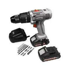 GLADIATOR - Taladro Percutor inalámbrico 18v TP813-18K2 GRIS