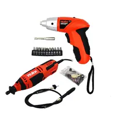 WOLFOX - Multiherramienta 1/8" 135W + Atornillador 1/4" 4.8 V WF1396-K1