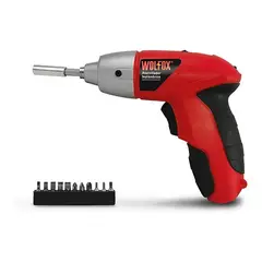 WOLFOX - Atornillador 1/4" 4.8 V 180 Rpm WF1390