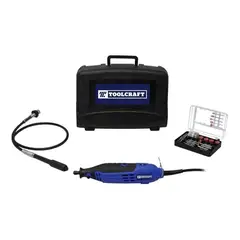 TOOLCRAFT - Minitorno 1/8" 150 W + 40 Accesorios TC9141