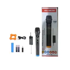 ALL SOUND - Micrófono de mano WP-10V inalámbrico profesional