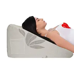 TERAFLEX - ALMOHADA COJIN ANTIREFLUJO MEMORY FOAM ALOE VERA 64x60x30 CM