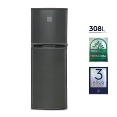 ELECTROLUX - Refrigeradora Top Mount Frost 308L Gris ERT45G2HQI