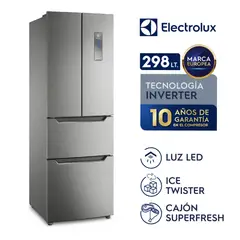 ELECTROLUX - Refrigeradora No Frost 298L French Door ERFWV2HUS