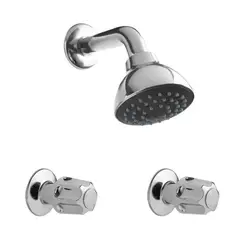 ITALGRIF - Mezcladora Ducha Cromado - Bávaro con salida Barú