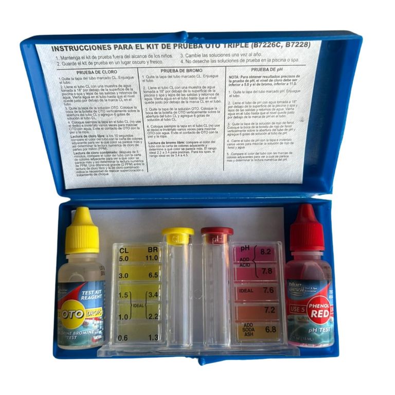 Analizador de Cloro y PH para piscinas