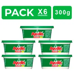 AYUDIN - Lavavajillas Pasta Limón 300g Pack x6