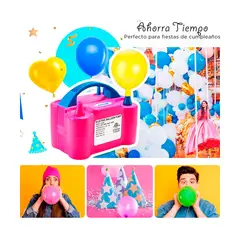 GENERICO - Bomba eléctrica portátil para inflar globos