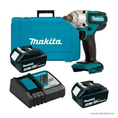 MAKITA - Llave de Impacto 1/2" 190 Nm LXT 2 x 3.0 Ah