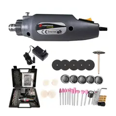 GENERICO - MINI TORNO GRINDER MULTIPROPOSITO ESMERIL MOTO TOOL POWERMAQ - PT1403