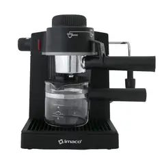 IMACO - Cafetera Para Espresso Y Capuccino IECM5B De 5 Bares – Negro