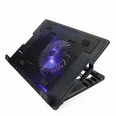 SEISA - Cooler Ventilador para Laptop 9" a 17" / 3 Niveles / 2 Entradas USB