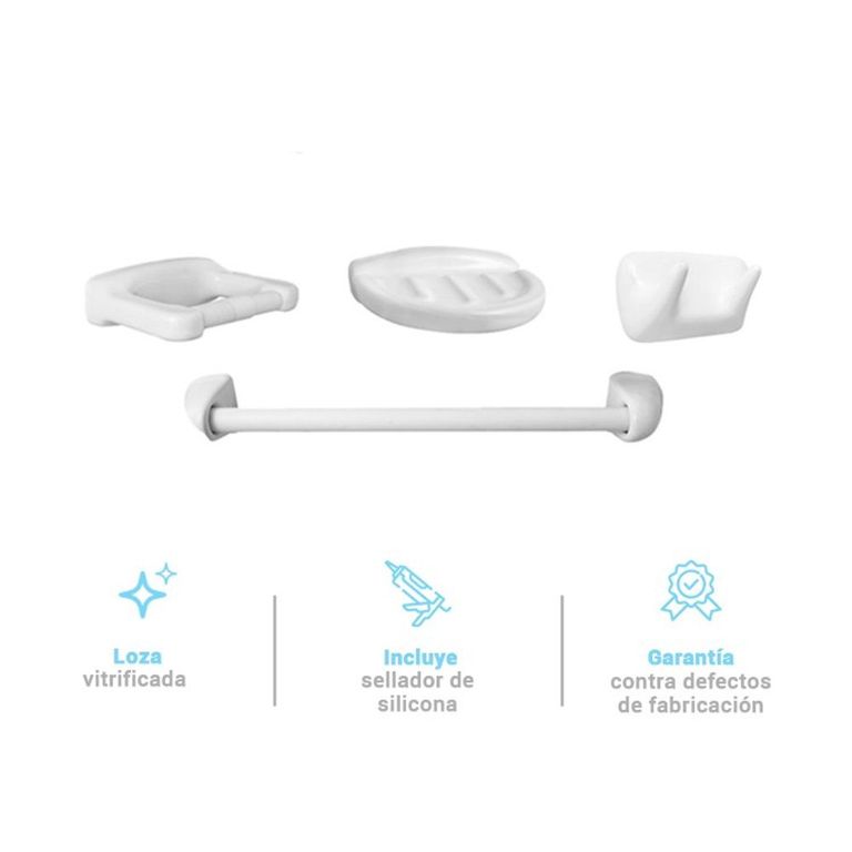 Kit de accesorios loza Italgrif