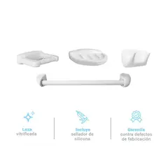 ITALGRIF - Kit de accesorios loza
