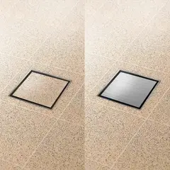 VAINSA - Sumidero 5" decorativo reversible acero inox