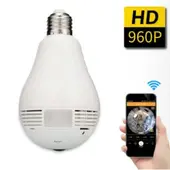 GENERICO - Foco Led Espia Camara Hd Vigilancia 360 Wifi Altavoz En Vivo