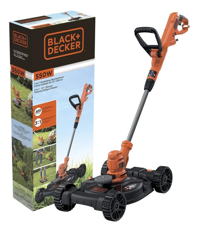 Podadora 3 En 1 550W 7500 Rpm Black + Decker MTE550-B2.