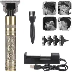 GENERICO - Maquina Cortadora Afeitadora de Cabello Barba Inalambrica Recargable  Portatil