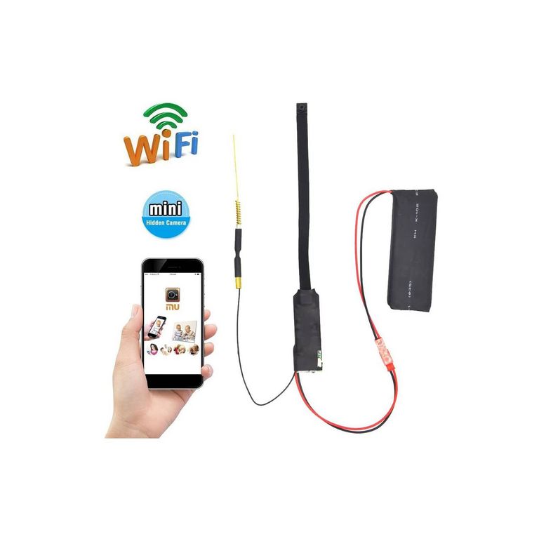 LENTE CAMARA 90 GRADOS WIFI 1080P VD01S CAM DISCRETO.