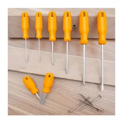 INGCO TOOLS - JUEGO DE DESTORNILLADORES 8PZS AMARILLO PROFESIONAL INGCO - HKSD0858