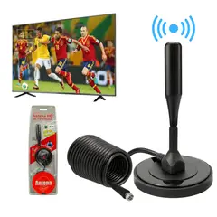 SEISA - Antena Tv Digital Interior Full HD Televisión Smart TV y Antiguo