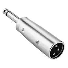 NEXUS - Adaptador Audio XLR Hembra A Plug Mono De 65mm Macho